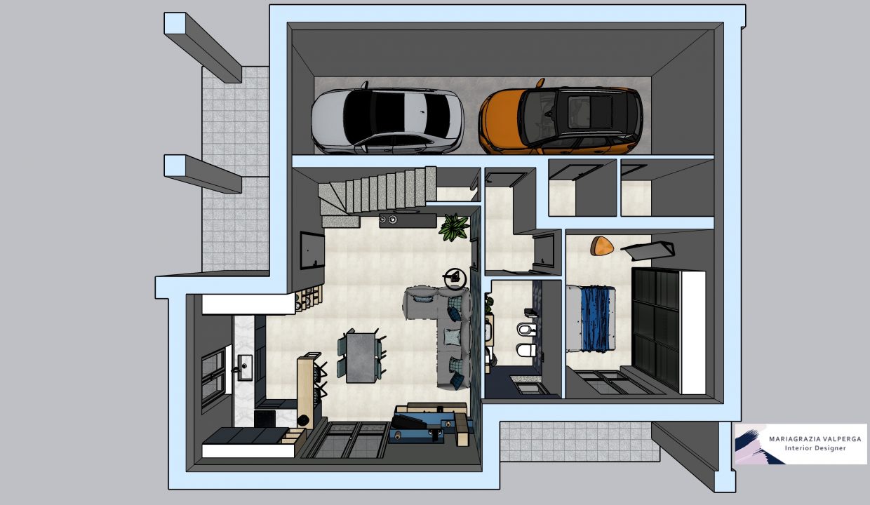 1_Villa Ortensia_PTerra_Planimetria Arredata